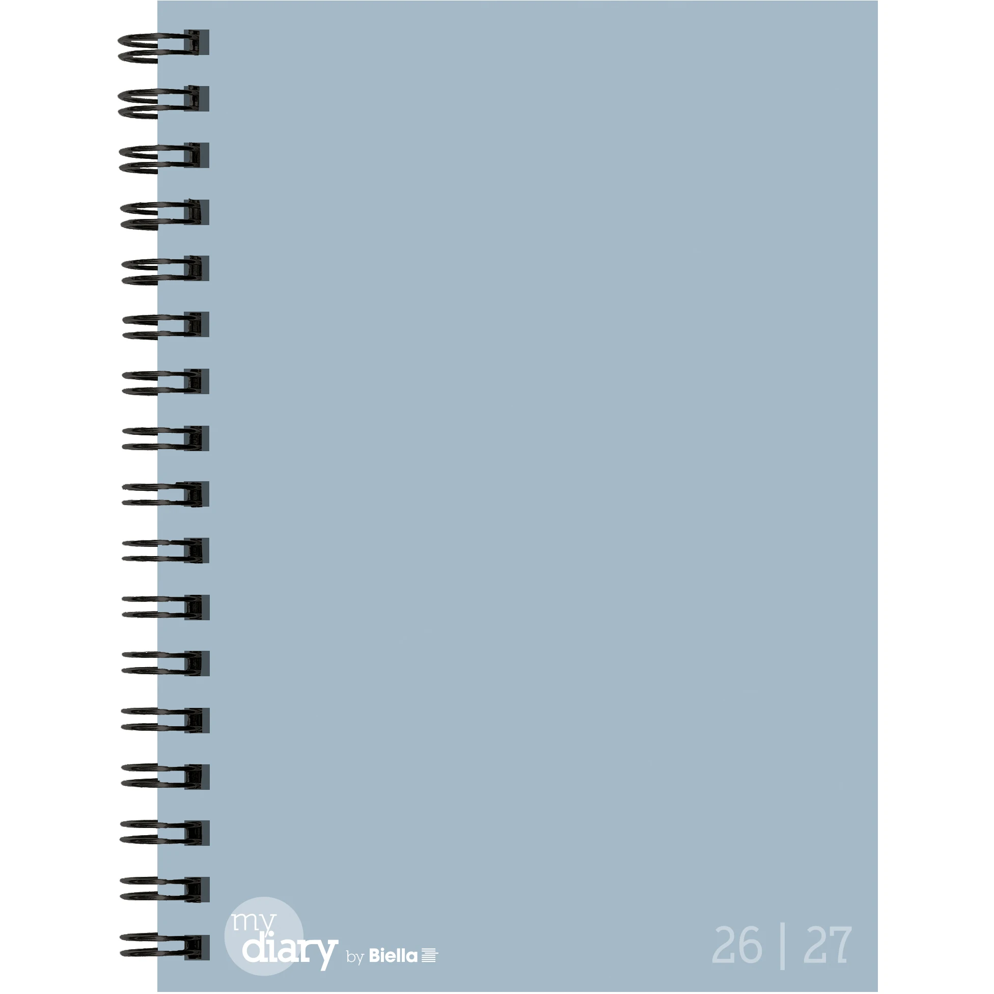 BIELLA Schüleragenda hellblau 26/27 806517060027U 1W/2S 12x16.5cm