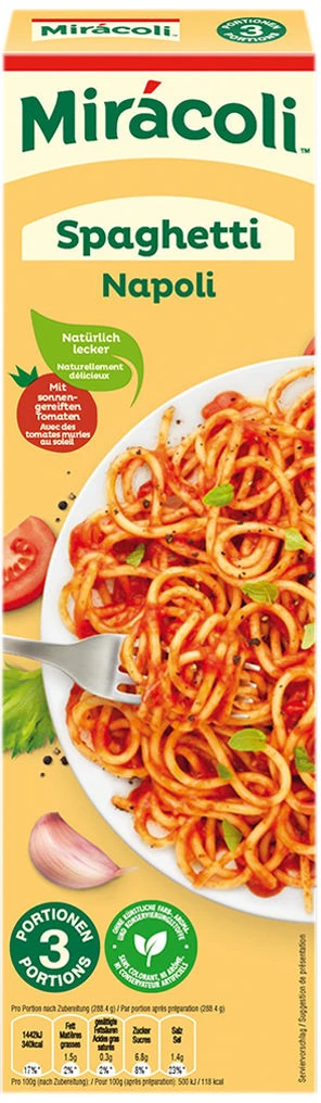 MIRACOLI Spaghetti Napoli 7377 376g