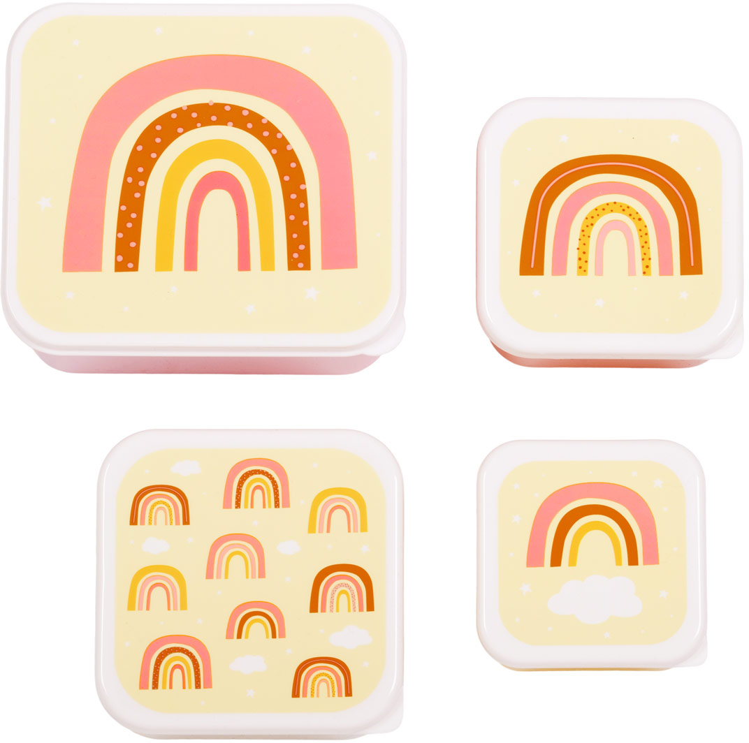ALLC Lunch & Snackbox Set SBSERA41 Rainbow