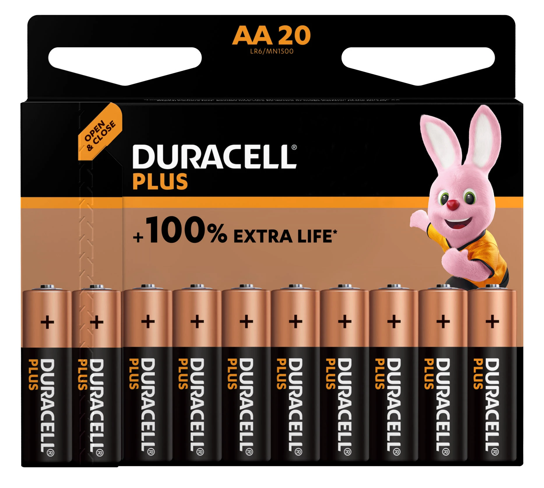DURACELL Batterie Plus Power 4-176515 AA/LR6 20 Stück