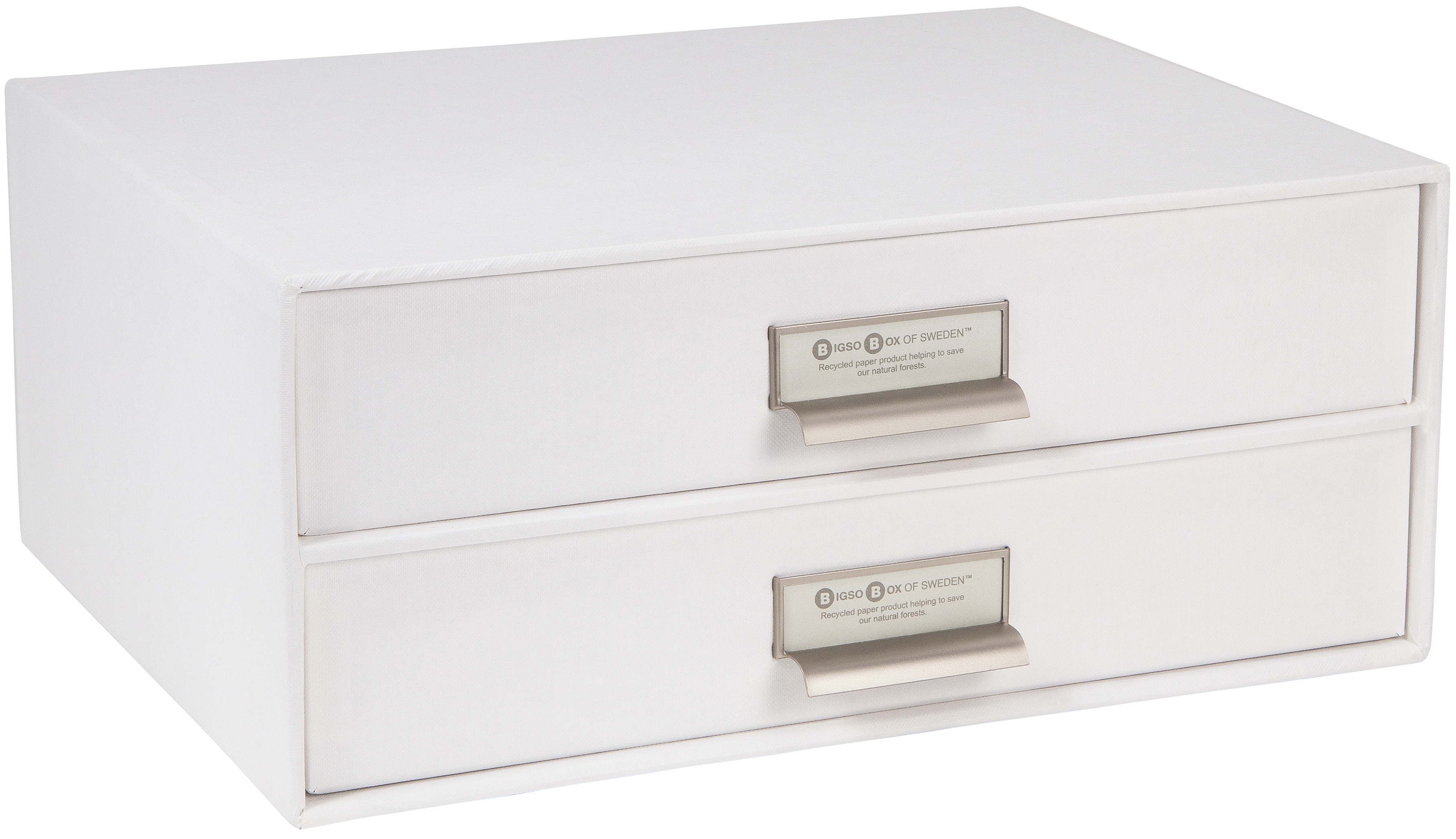 BIGSO BOX OF SWEDEN Schubladenbox Birger 943145544 2 Schubladen, weiss