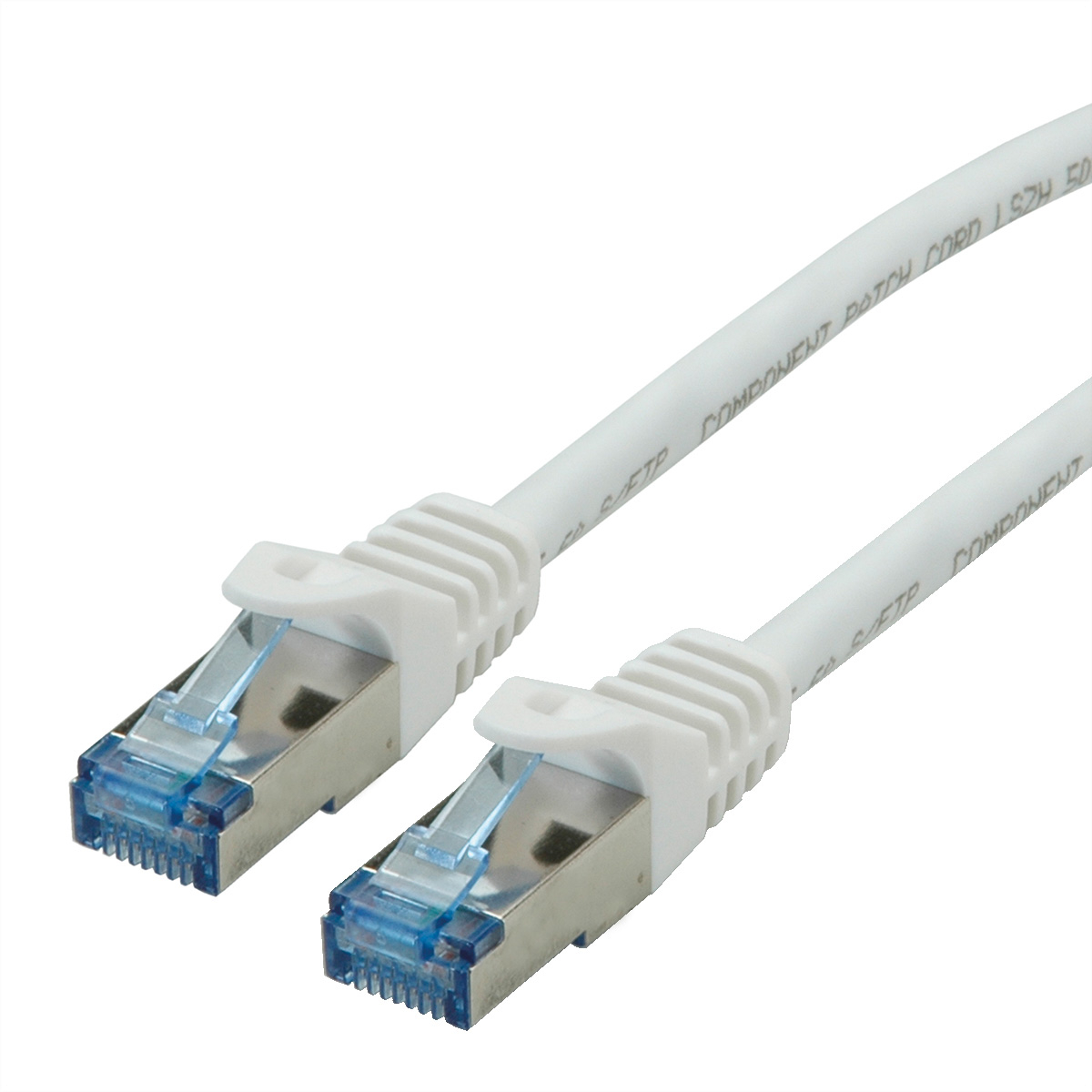 ROLINE Patchkabel, CAT.6a S/FTP 21.15.2865 White, halogenfrei, CL 5m