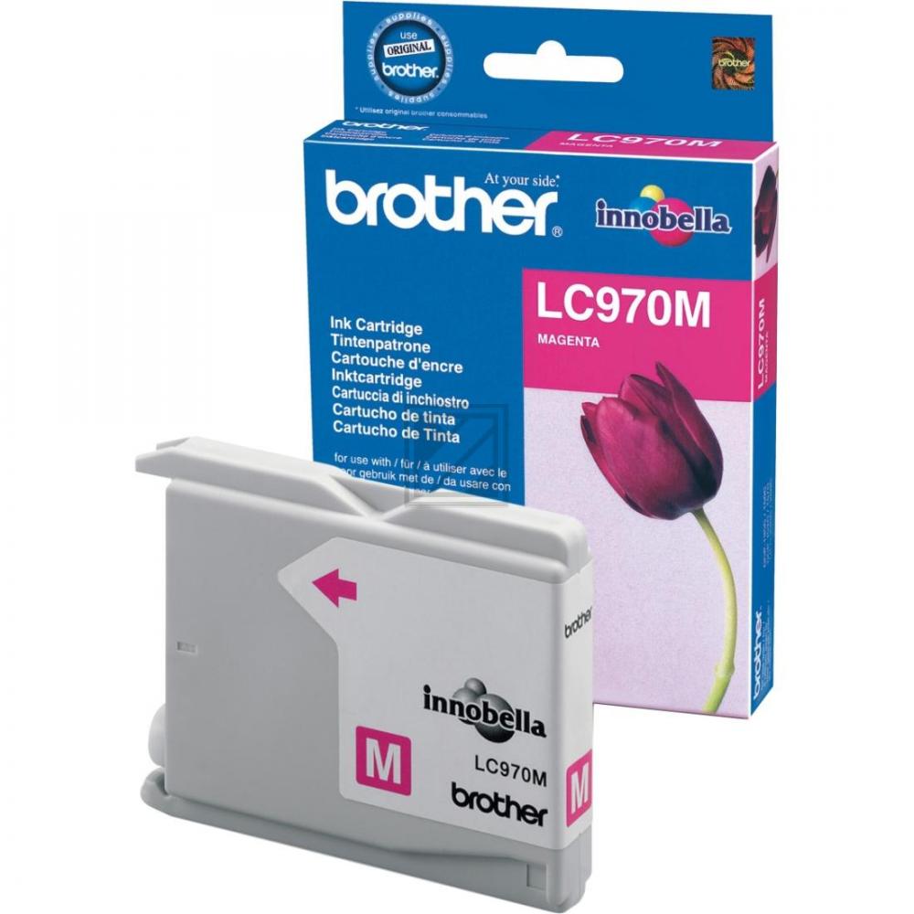 BROTHER Tintenpatrone magenta LC-970M MFC-260C 300 Seiten BROTHER Tintenpatrone magenta LC-970M MFC-260C 300 Seiten