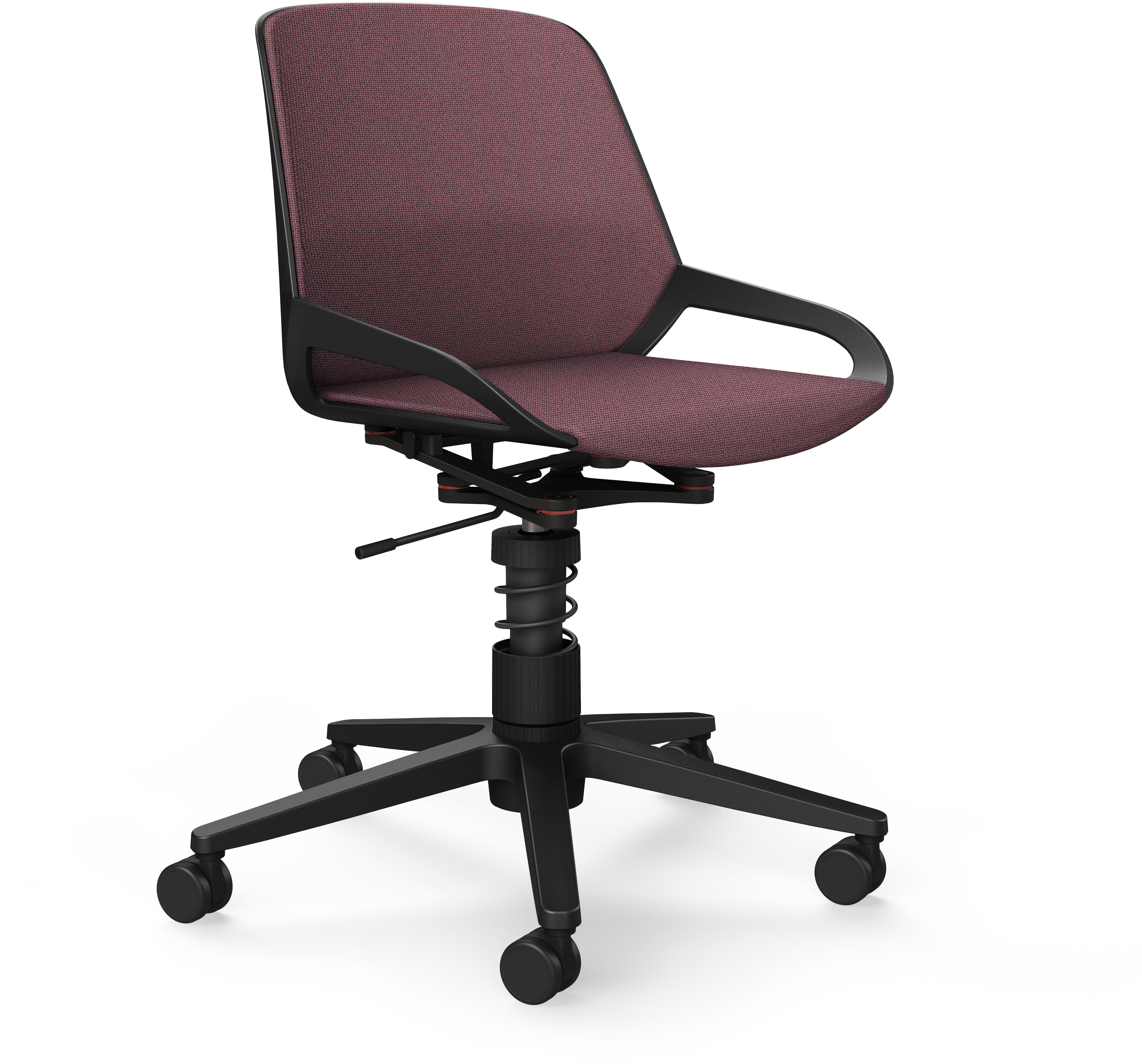 AERIS Bürodrehstuhl Numo Task 962WRSTBKCU9 violett/schwarz