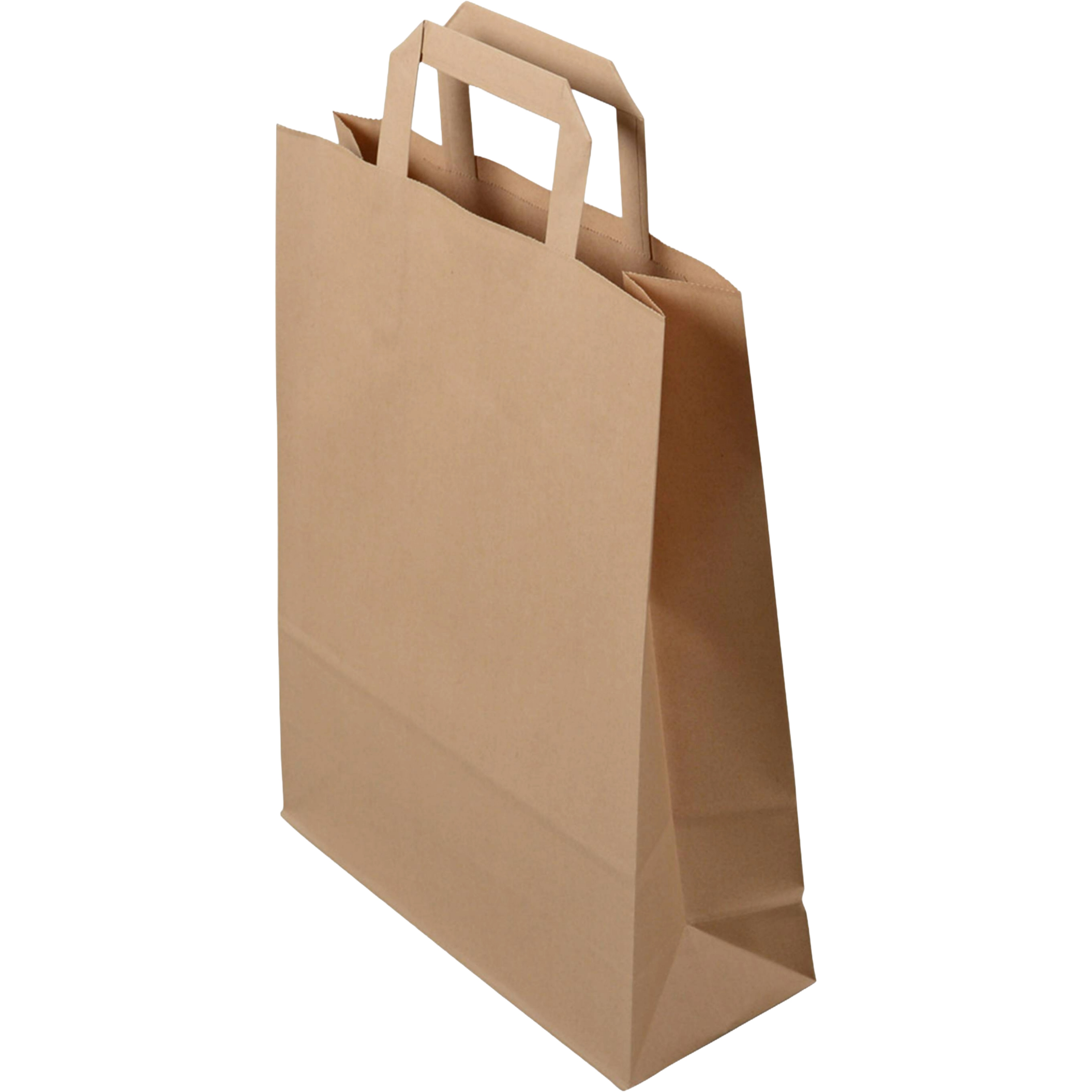 ELCO Tragetasche 26x10x33cm 7010103.25 mit Henkel, braun 50 Stück