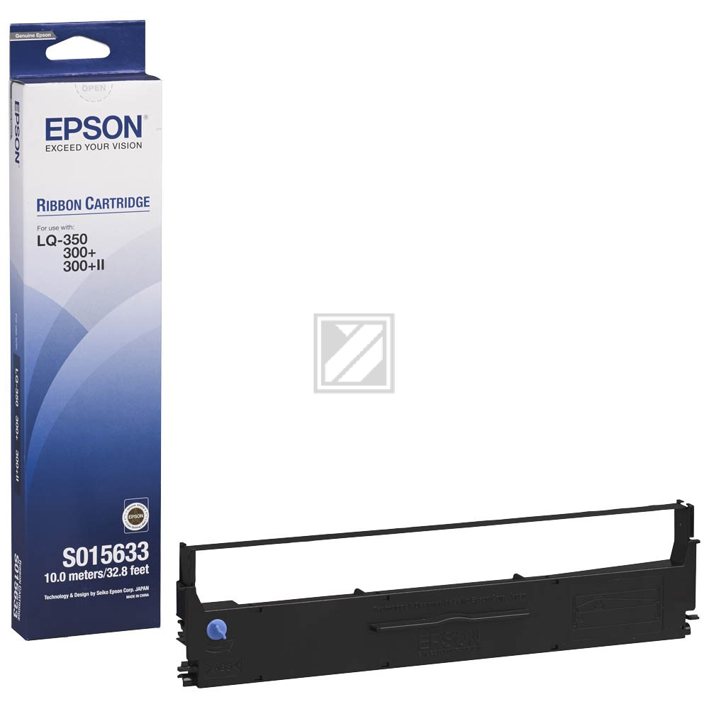 EPSON Farbband Nylon schwarz S015633 LQ 850 2 Mio. Z. EPSON Farbband Nylon schwarz S015633 LQ 850 2 Mio. Z.