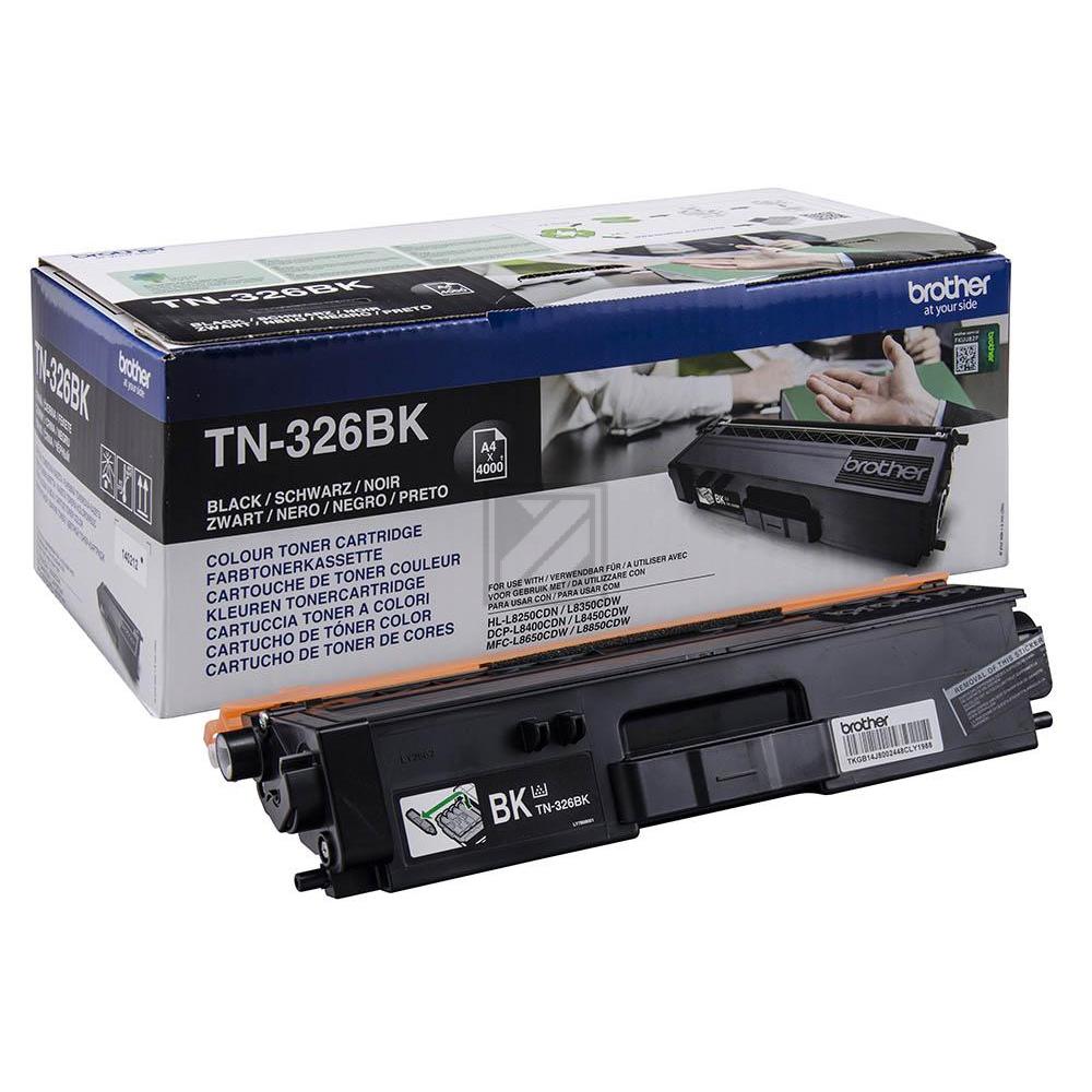 BROTHER Toner HY schwarz TN-326BK DCP-L8400CDN 4000 Seiten