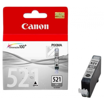 CANON Tintenpatrone grey CLI-521GY PIXMA MP 980 9ml CANON Tintenpatrone grey CLI-521GY PIXMA MP 980 9ml