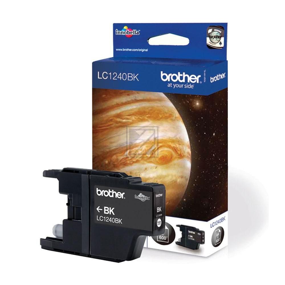 BROTHER Tintenpatrone schwarz LC-1240BK MFC-J6510DW 600 Seiten BROTHER Tintenpatrone schwarz LC-1240BK MFC-J6510DW 600 Seiten
