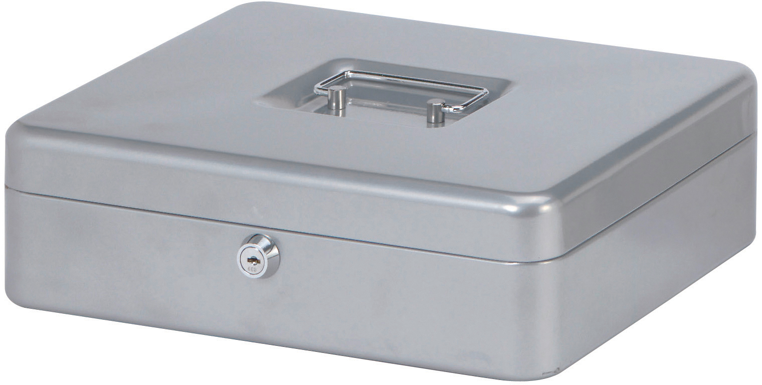 MAUL Geldkassette 4 30x24,5x9cm 11.70 silber