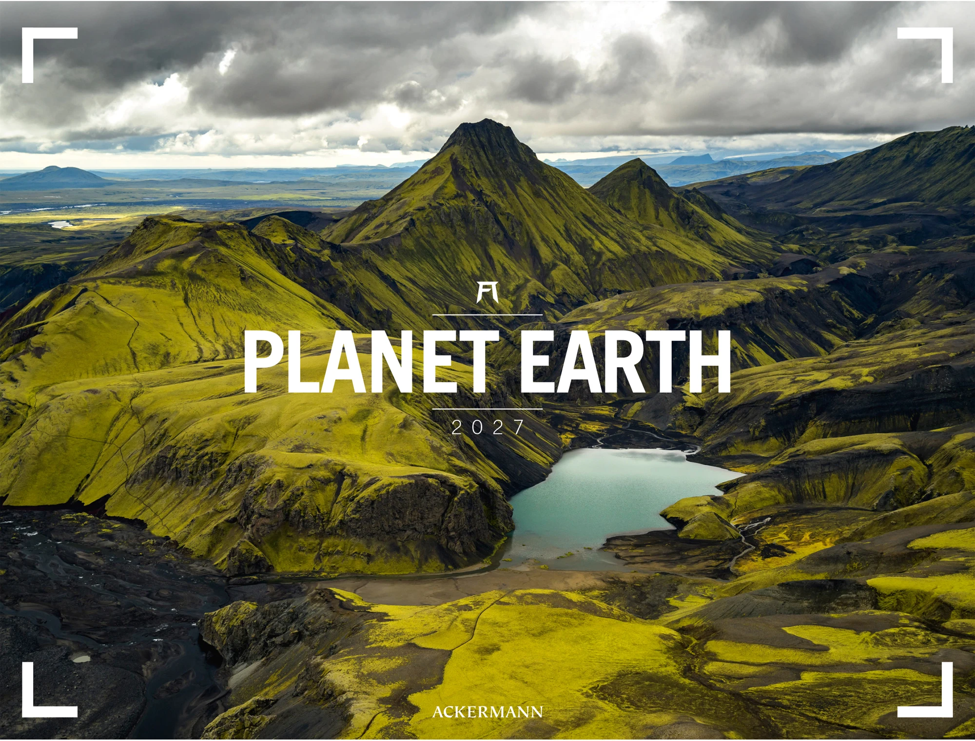 ACKERMANN Bildkalender 2027 3714 Planet Earth DE/E 66x50cm