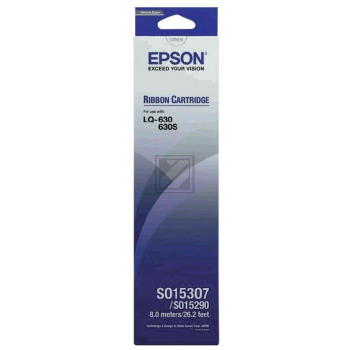 EPSON Farbband Nylon schwarz S015307 LQ 630 2 Mio. Z. EPSON Farbband Nylon schwarz S015307 LQ 630 2 Mio. Z.