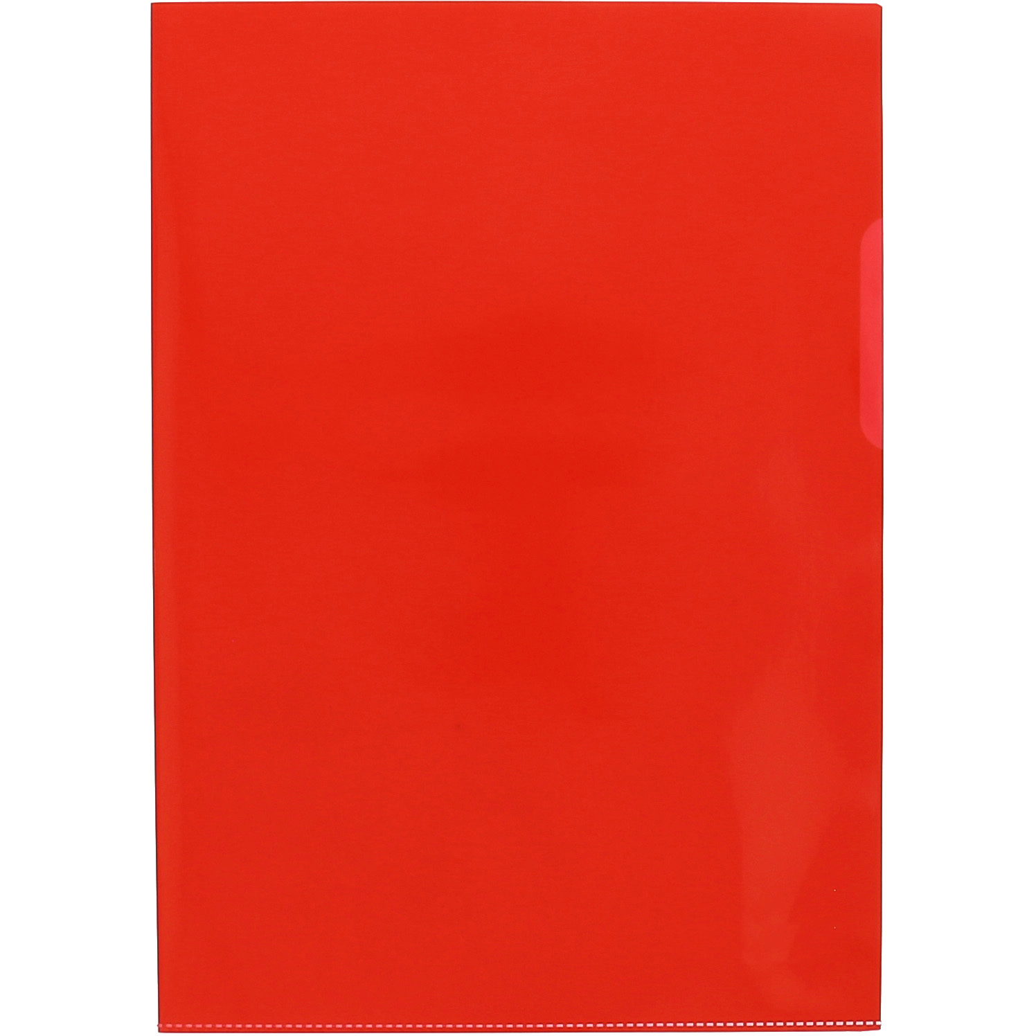 NOVOOO Pro Sichtmappen 140 my A4 400208305 rot, glatt 100 Stück