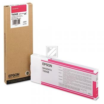 EPSON Tintenpatrone magenta T606B00 Stylus Pro 4800 220ml EPSON Tintenpatrone magenta T606B00 Stylus Pro 4800 220ml