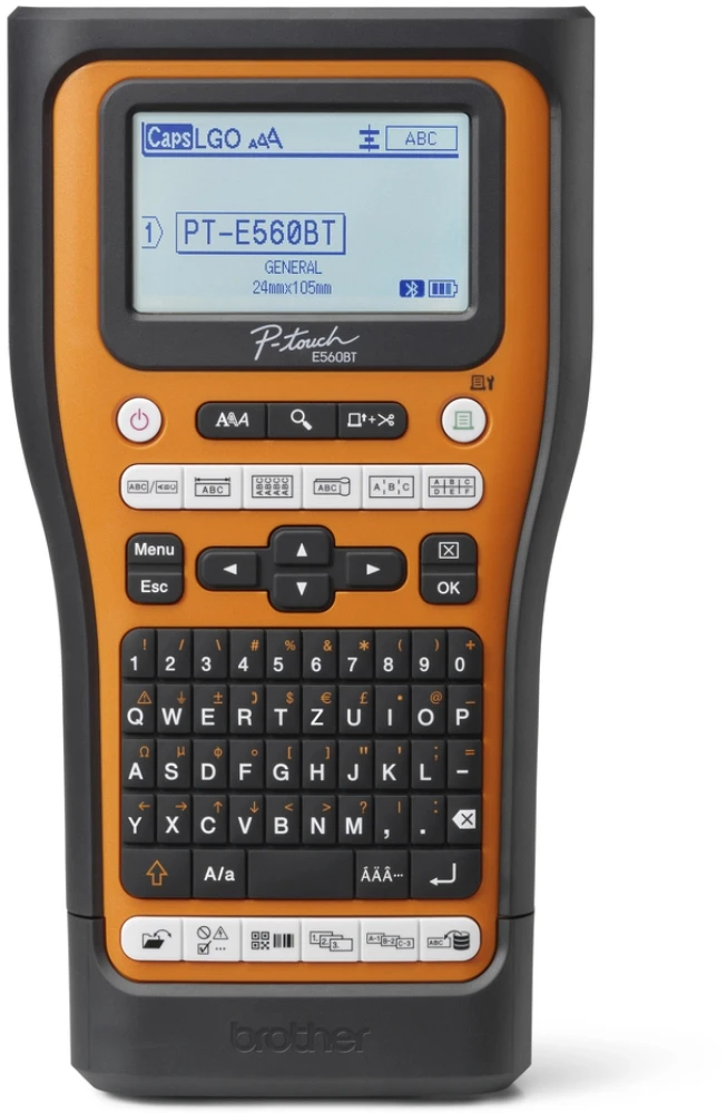 PTOUCH Beschriftungsgerät Bluetooth PT-E560BTVP inkl. Netzapter und USB-Kabel