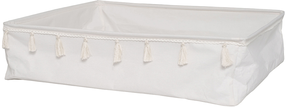 JABADABADO Aufbewahrungskiste 70x66x16cm K013 weiss