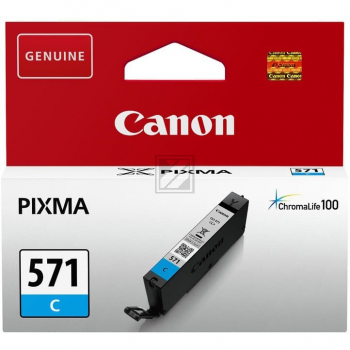 CANON Tintenpatrone cyan CLI-571C PIXMA MG5750 7ml CANON Tintenpatrone cyan CLI-571C PIXMA MG5750 7ml