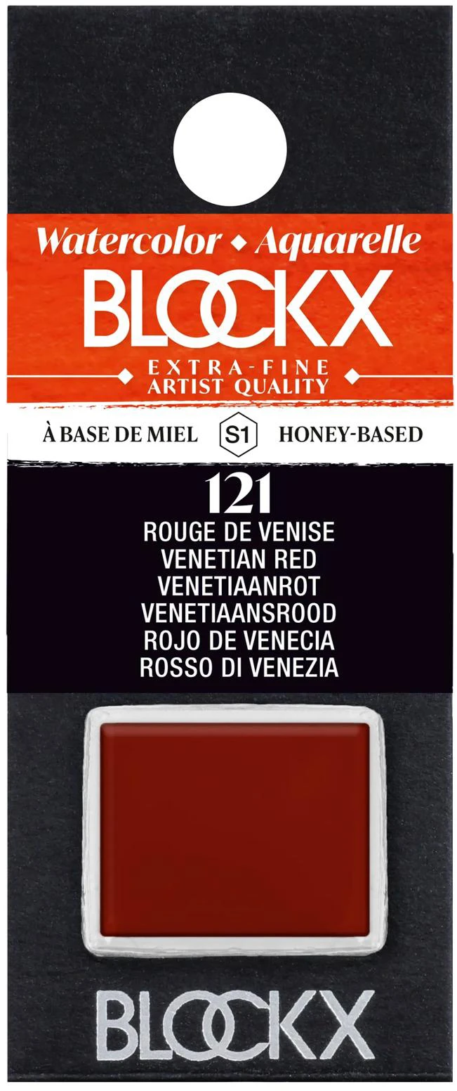 BLOCKX Aquarellfarbe 1.5ml 41121BXC venezienrot