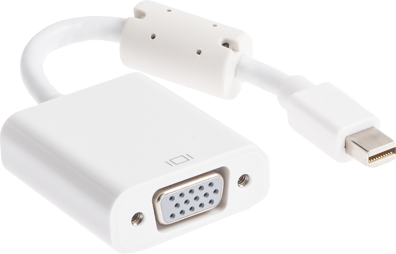 LINK2GO Adapter Mini Disp.-Port-VGA AD4311WP male/female, 15cm LINK2GO Adapter Mini Disp.-Port-VGA AD4311WP male/female, 15cm