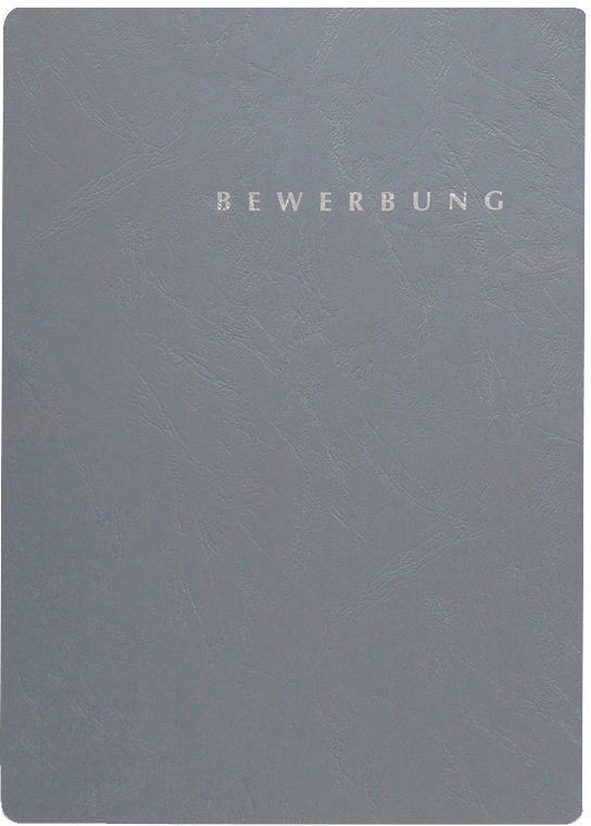PAGNA Bewerbungsmappe Select A4 22002-06 grau 3-teilig