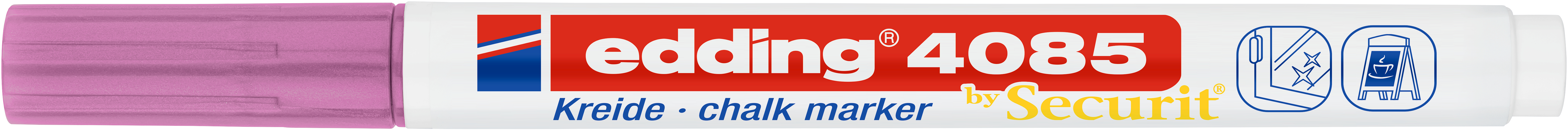 EDDING Chalk Marker 4085 1-2mm 4085-079 pink-metallic