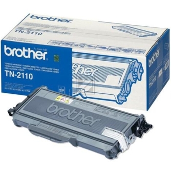 BROTHER Toner-Modul schwarz TN-2110 HL-2140/50/70 1500 Seiten BROTHER Toner-Modul schwarz TN-2110 HL-2140/50/70 1500 Seiten