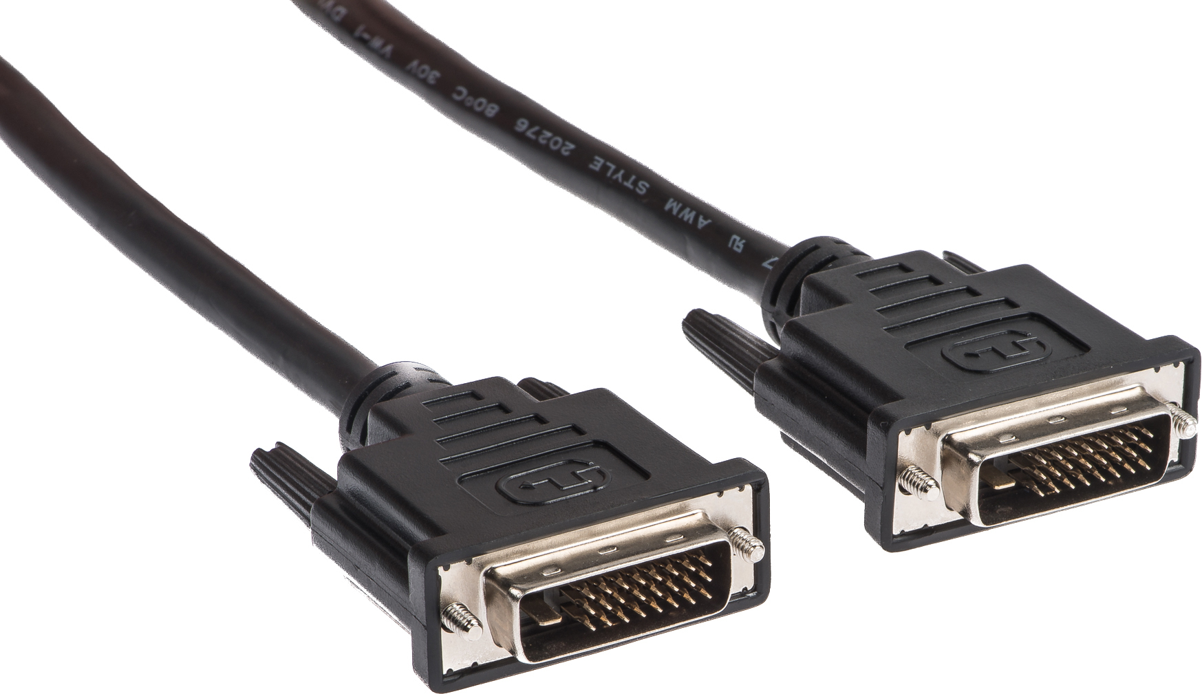 LINK2GO DVI-D Cable, dual link DV2013KBB male/male, 2.0m LINK2GO DVI-D Cable, dual link DV2013KBB male/male, 2.0m