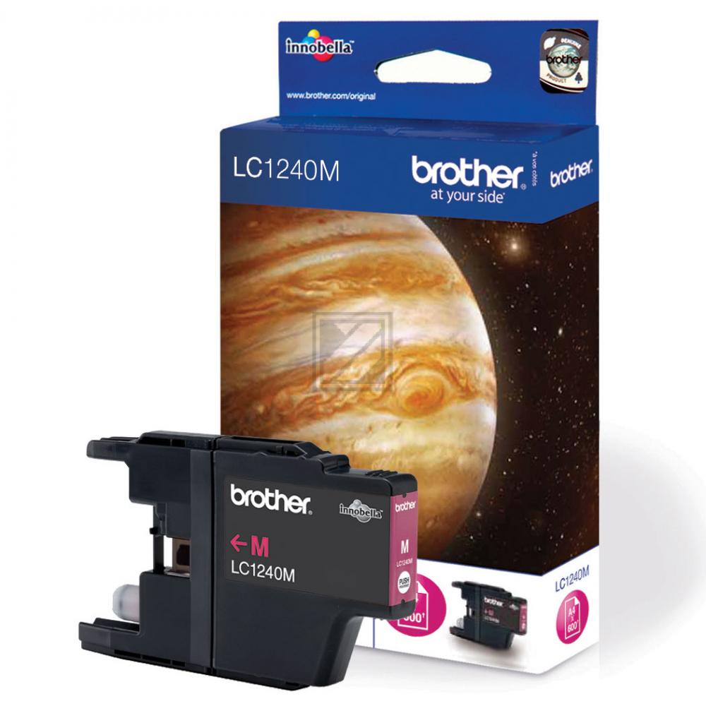 BROTHER Tintenpatrone magenta LC-1240M MFC-J6510DW 600 Seiten BROTHER Tintenpatrone magenta LC-1240M MFC-J6510DW 600 Seiten