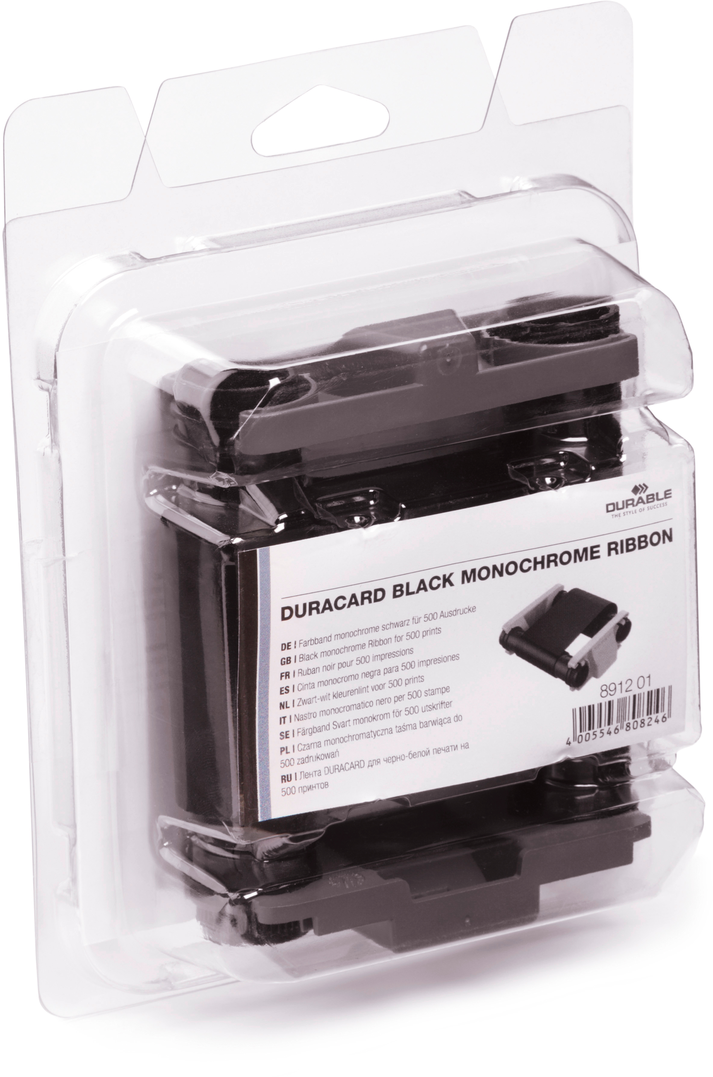 DURABLE Duracard Black Ribbon 891201 schwarz DURABLE Duracard Black Ribbon 891201 schwarz