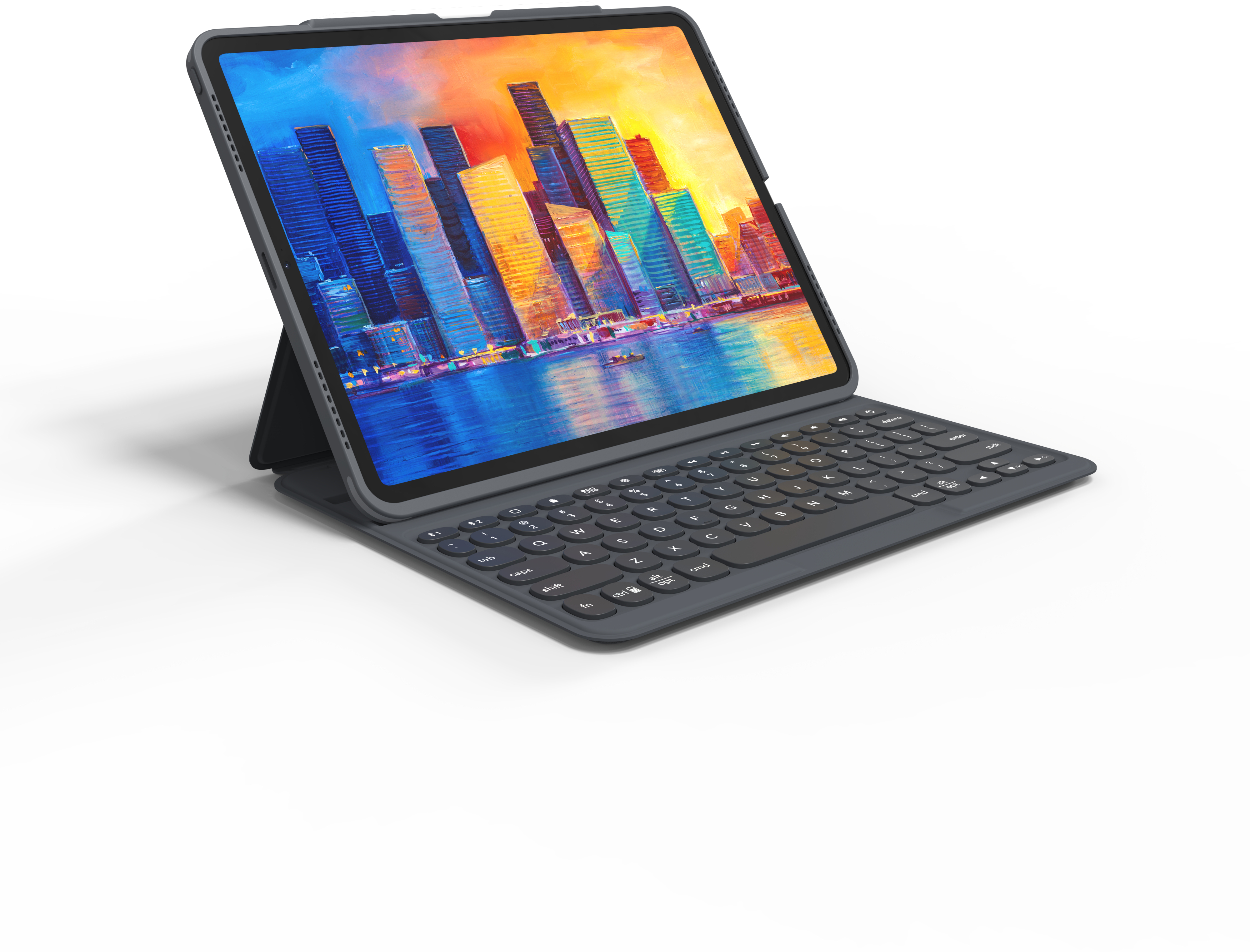 ZAGG Keyboard Pro Keys for iPad 103407968 12.9 Pro(G3-6)Air13(M2)24,CH