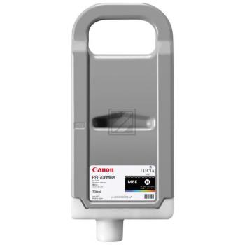 CANON Tintenpatrone matt schwarz PFI706MBK iPF 8300 700ml CANON Tintenpatrone matt schwarz PFI706MBK iPF 8300 700ml