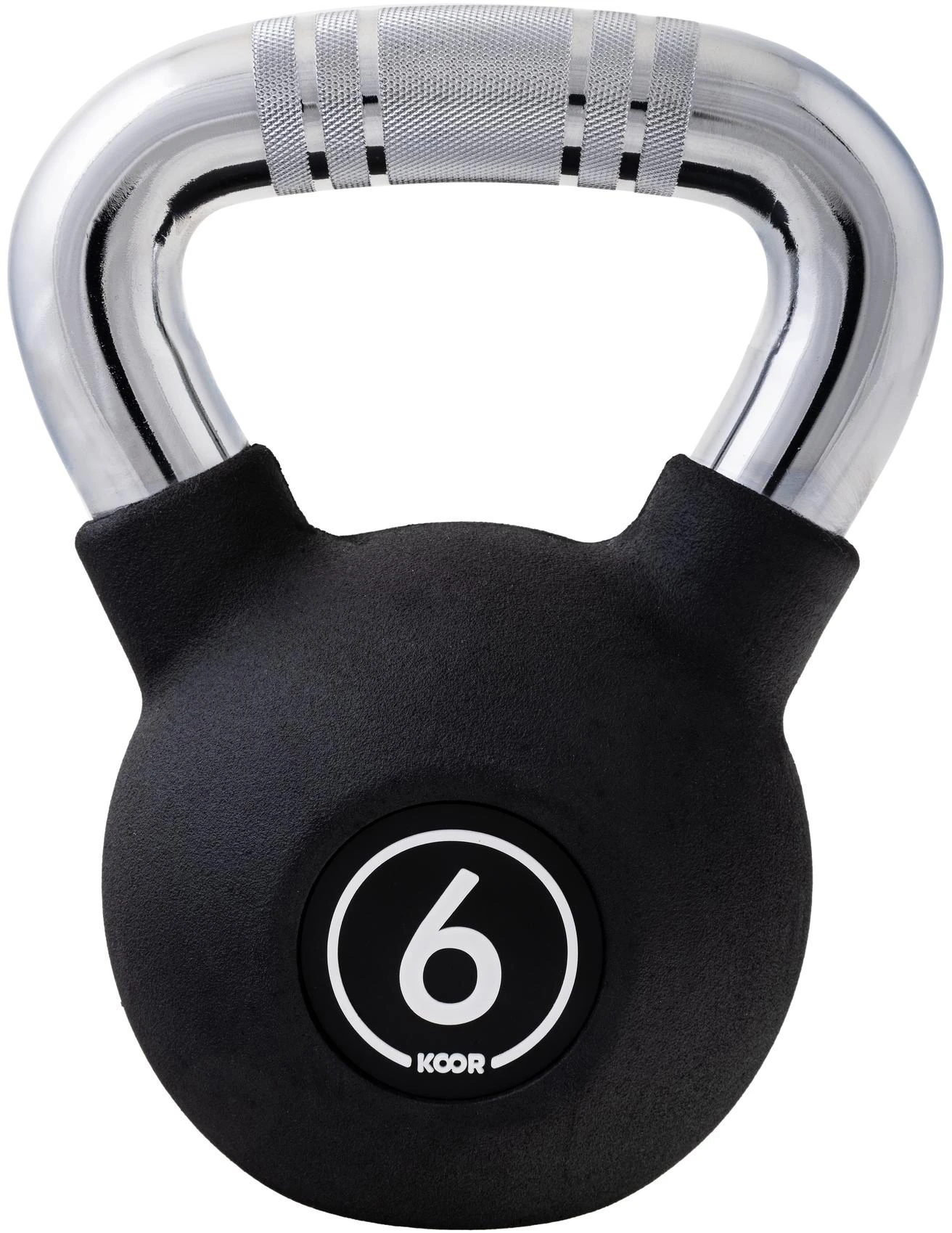 KOOR Kettlebell 6kg F02630 schwarz