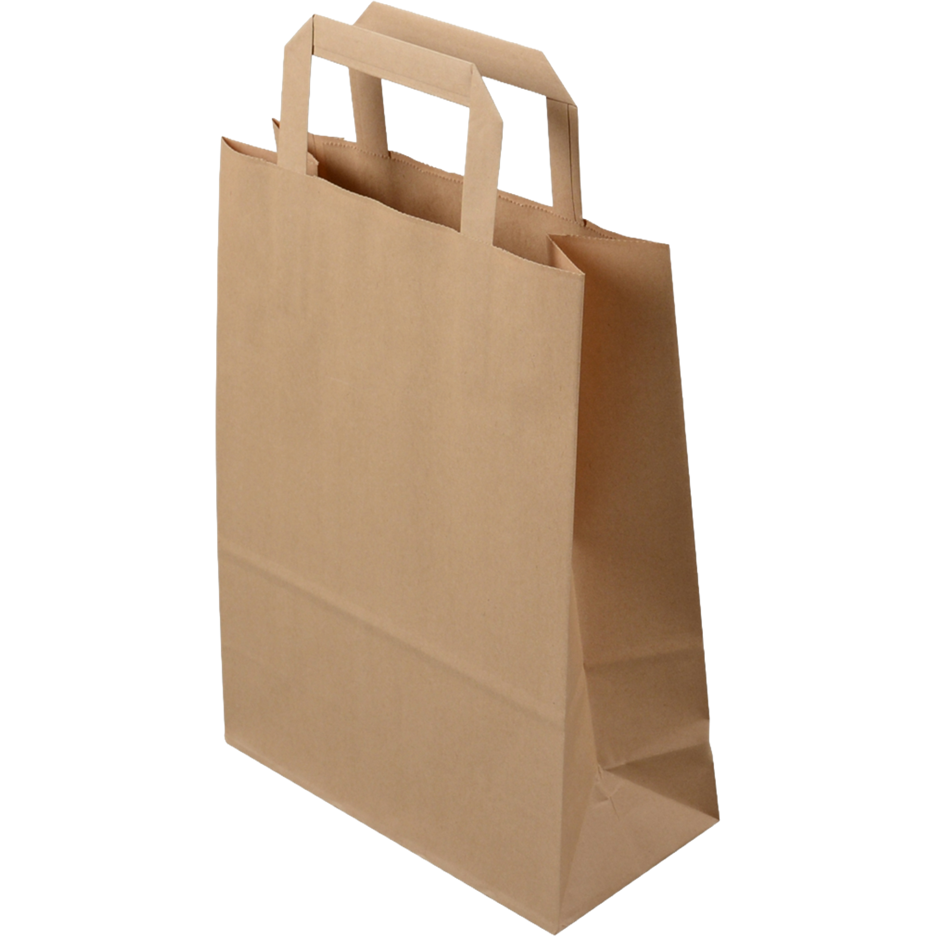 ELCO Tragetasche 22x10x29cm 7010102.25 mit Henkel, braun 50 Stück