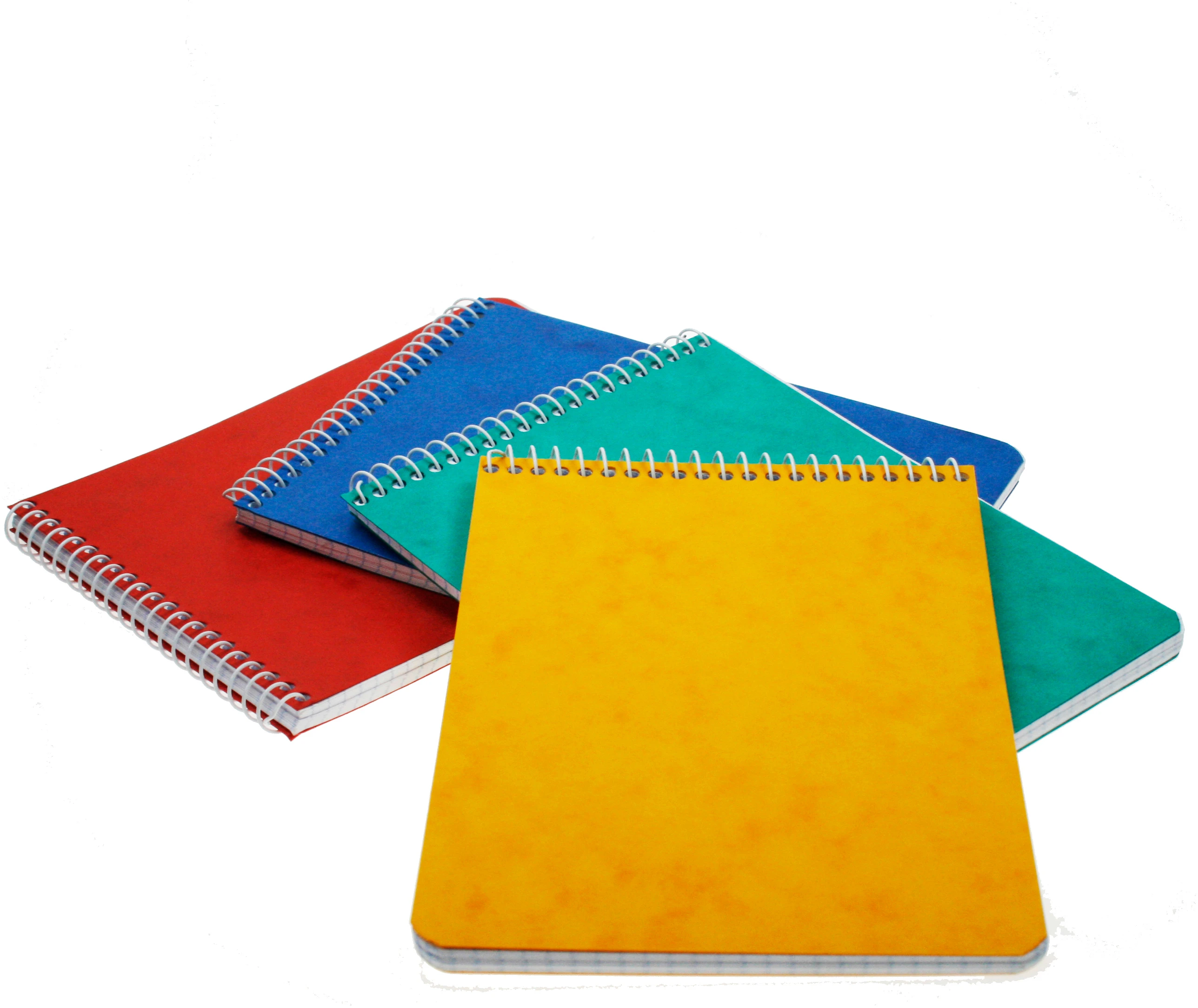 BÜROLINE Spiralheft 10,1×7,6cm 532491000 ass., quer, kariert 48 Blatt