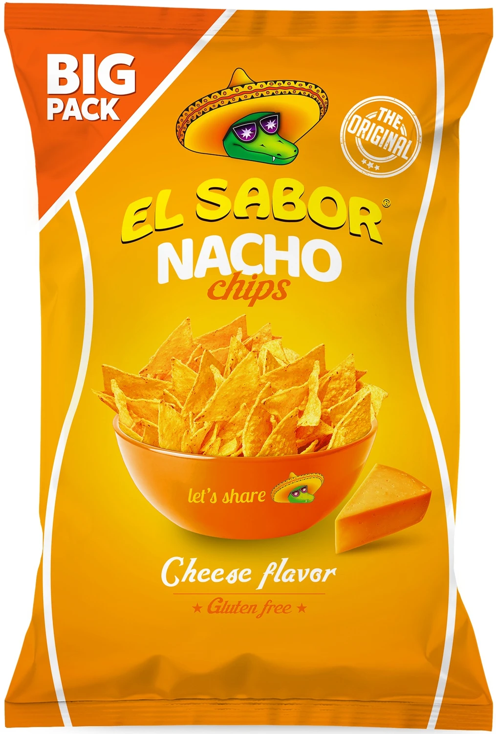 EL SABOR Nacho Chips Cheese ES162 180g