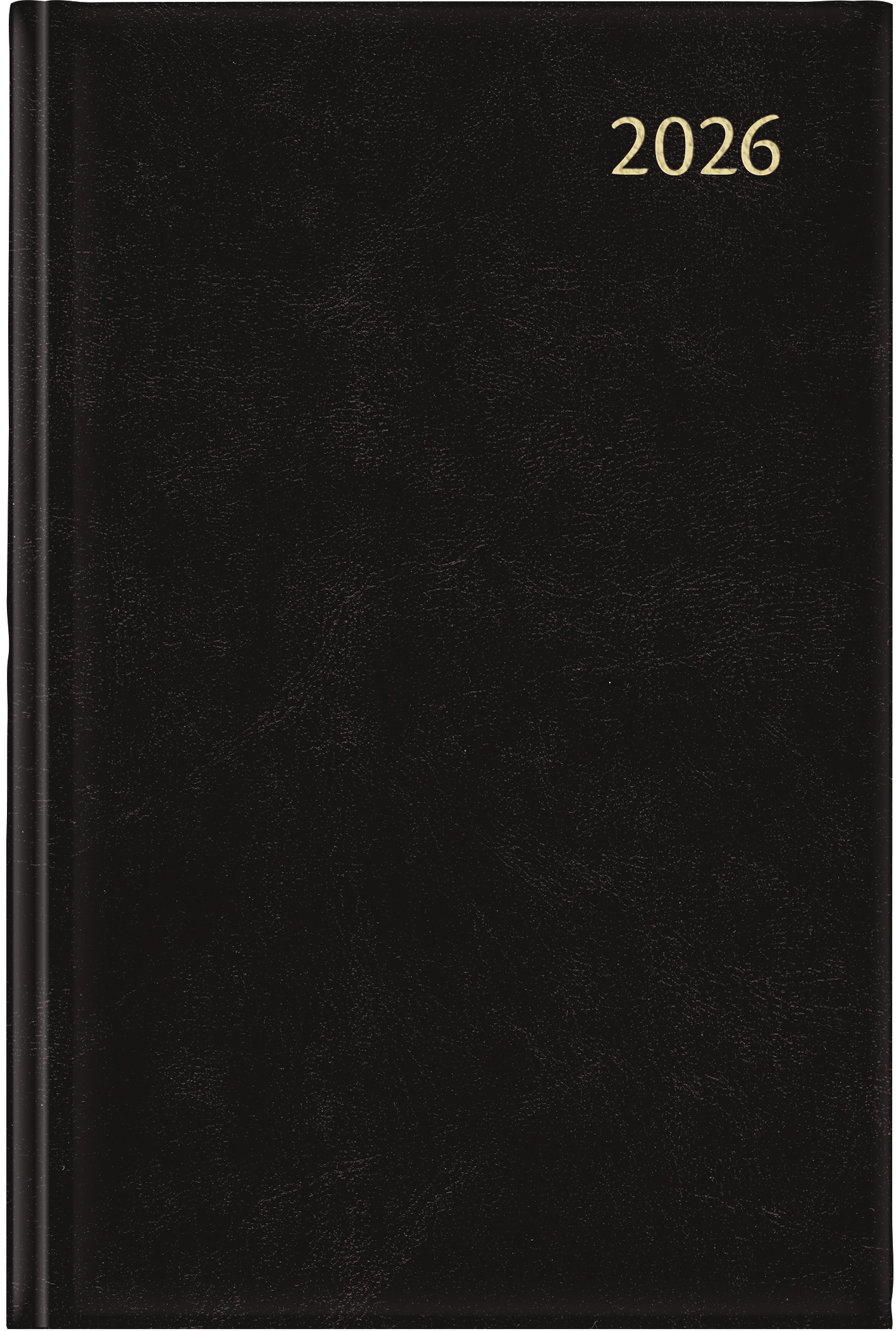 AURORA Agenda Balacron Folio 2026 FA111Z 2T/1S schwarz ML 14x21cm