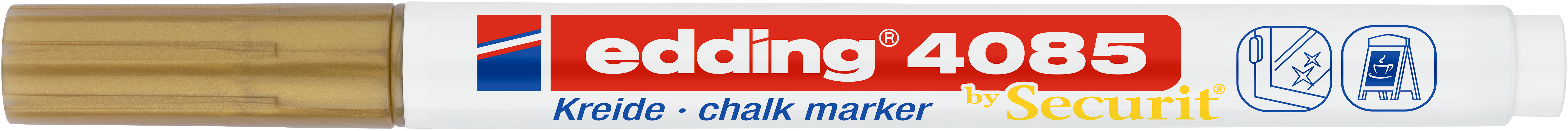 EDDING Chalk Marker 4085 1-2mm 4085-053 gold