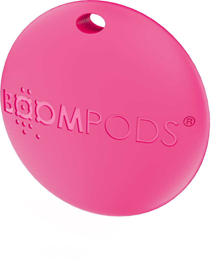 BOOMPODS Boomtag Smart Tracker TAGPIN pink