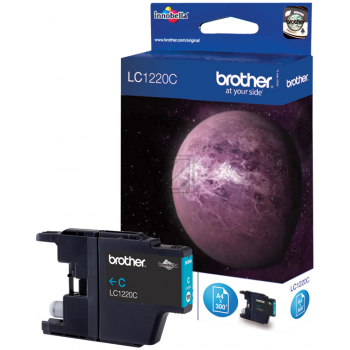 BROTHER Tintenpatrone cyan LC-1220C DCP-J525W 300 Seiten