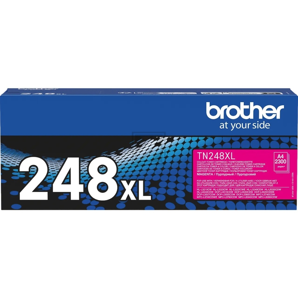 BROTHER Toner HY magenta TN-248XLM HL-L8240CDW 2300 Seiten BROTHER Toner HY magenta TN-248XLM HL-L8240CDW 2300 Seiten