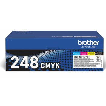 BROTHER Toner Valuepack CMYK TN-248VAL HL-L8240CDW 1000 Seiten BROTHER Toner Valuepack CMYK TN-248VAL HL-L8240CDW 1000 Seiten