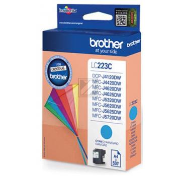 BROTHER Tintenpatrone cyan LC-223C MFC-J5620DW 550 Seiten