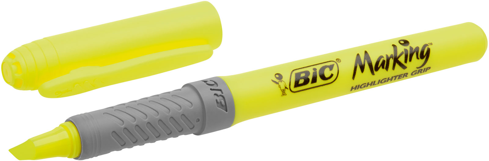 BIC Highlighter Grip 811935 gelb