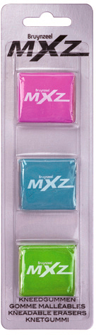 BRUYNZEEL Teen Radiergummi 60281003 3 Farben ass.