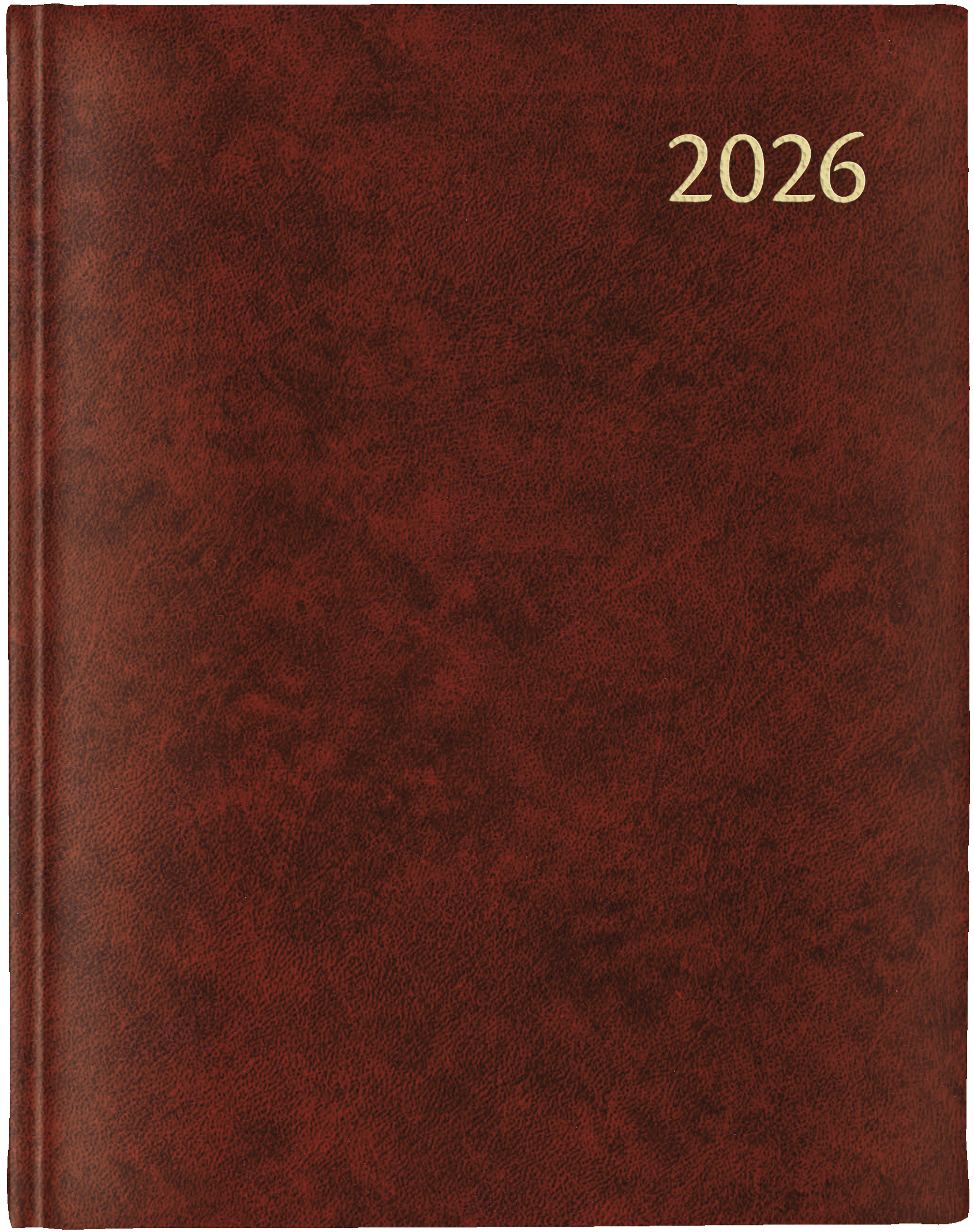 AURORA Agenda Florence Largo 2026 3115R 1T/1S bordeaux ML 16.5x21cm