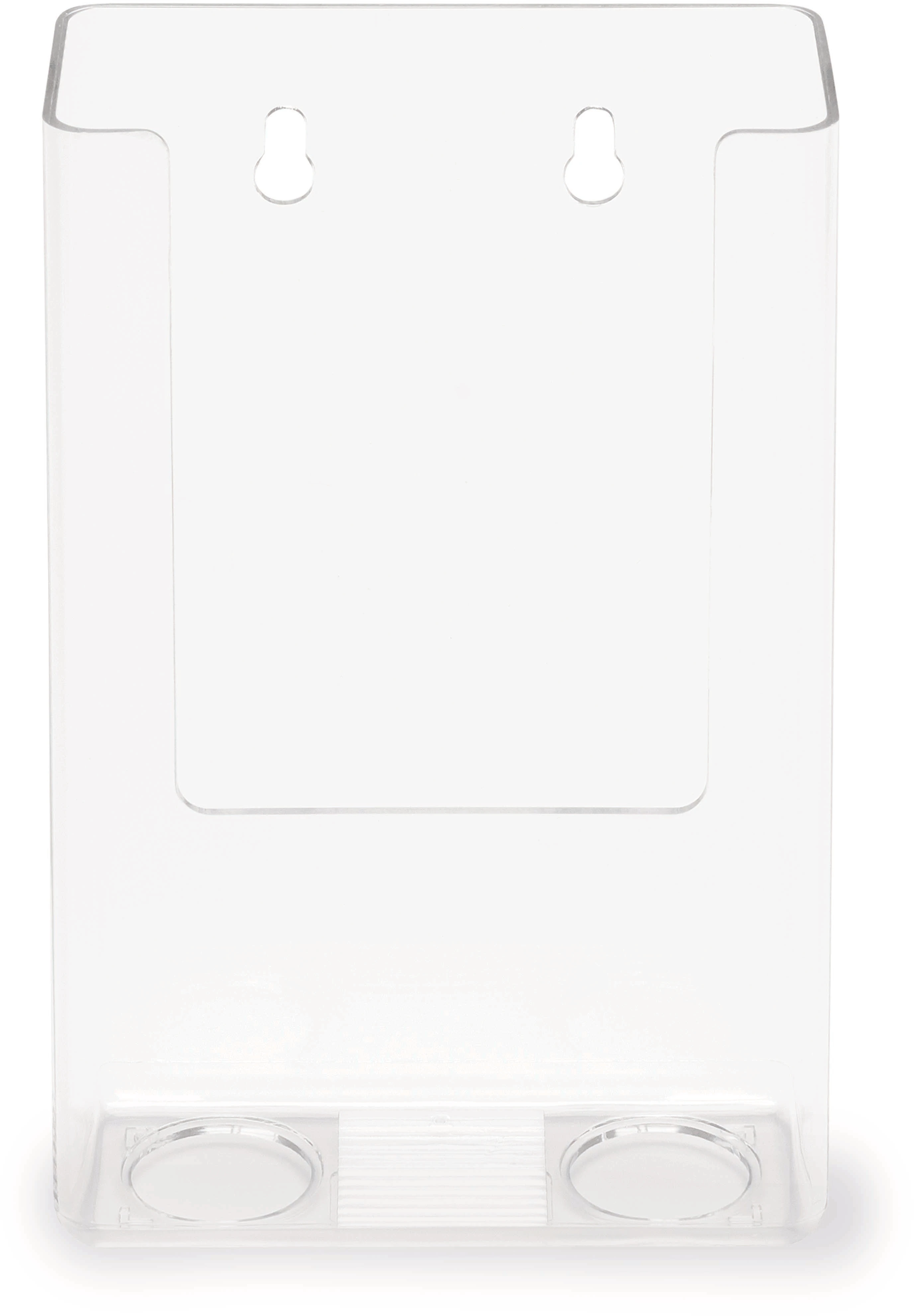 DEFLECTO Prospekthalter 115x180mm 76001 transparent DIN lang
