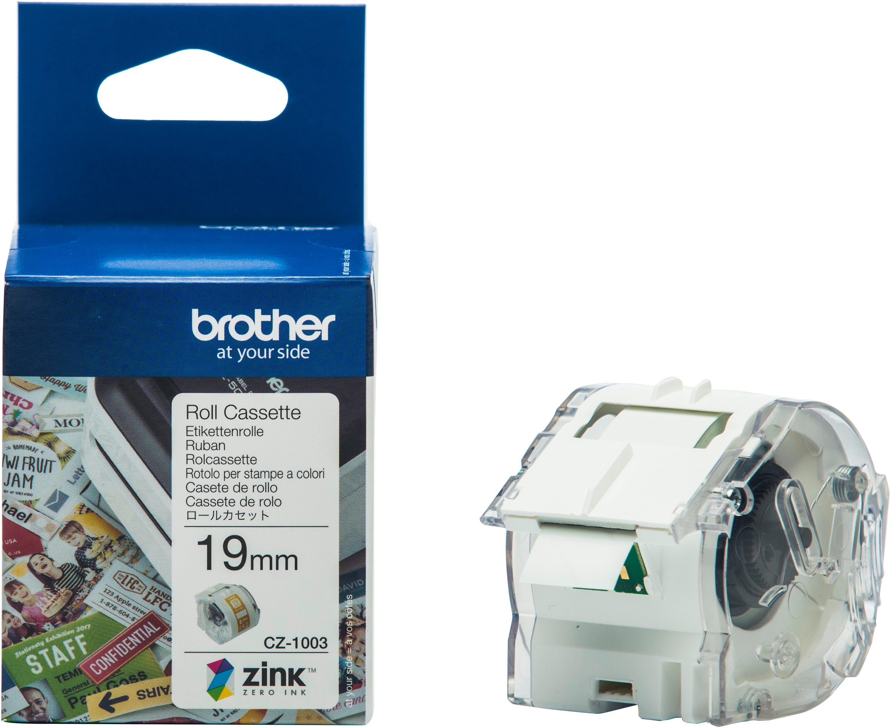 PTOUCH Colour Paper Tape 19mm/5m CZ-1003 VC-500W Compact Label Printer PTOUCH Colour Paper Tape 19mm/5m CZ-1003 VC-500W Compact Label Printer