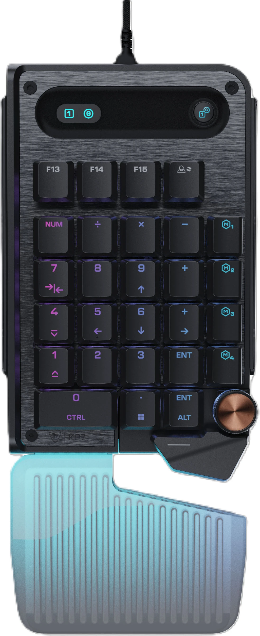 TURTLE BEACH Command Series Keyboard TBK-7001-05 KP7,PC,Black,CH