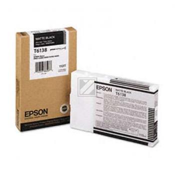 EPSON Tintenpatrone matte black T613800 Stylus Pro 4450/4880 110ml EPSON Tintenpatrone matte black T613800 Stylus Pro 4450/4880 110ml