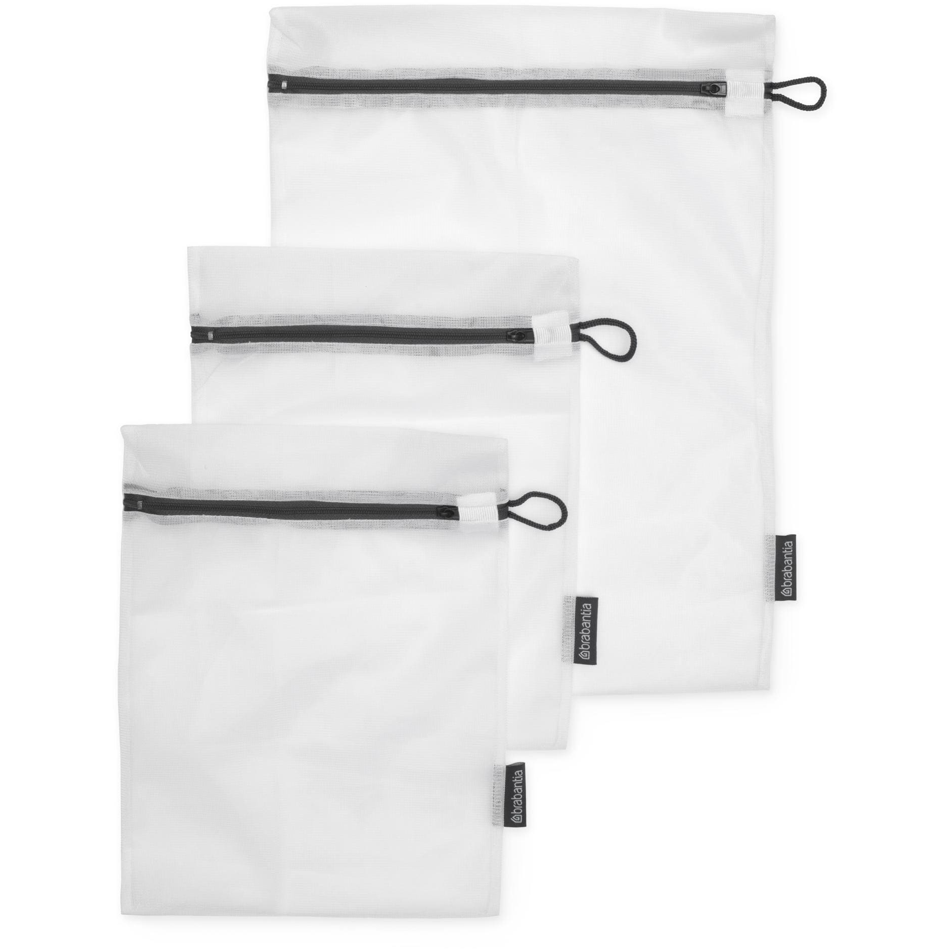 BRABANTIA Wäscheschutzbeutel 149221 weiss, 3-teilig